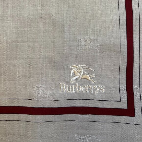 Burberrys Cotton Scarf / Handkerchief - Picture 1 of 3